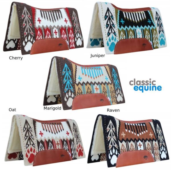 Professional's Choice Comfort-Fit SMx Air Ride Western Pad - Bear Paw